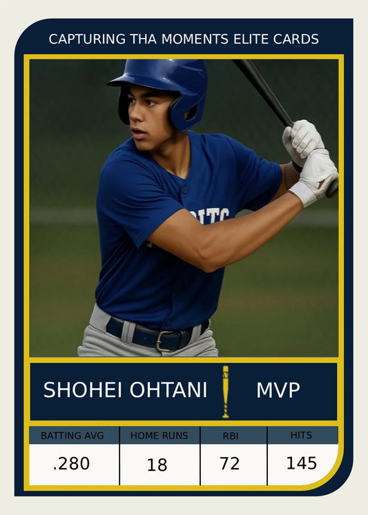 Elite Custom Sports Trading Cards - Baseball